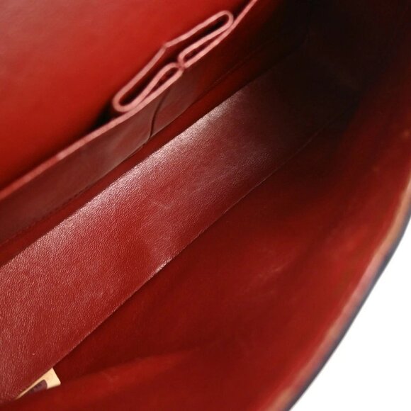 Chanel Navy Lambskin Medium Double Flap Shoulder Bag - Picture 7 of 13